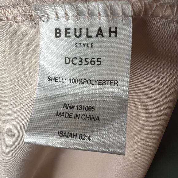 Beulah Corset Floral Mesh Midi Dress Size Large - Picture 3 of 9